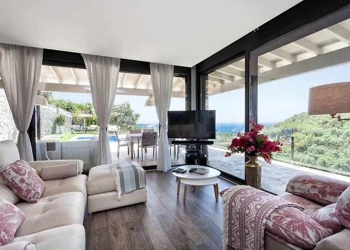 Βίλα Lujo Con Piscina Climatizada,jacuzzi,playa Privada Τόσα ντε Μαρ